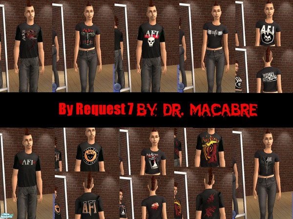 Sims 2 — By Request 7..... by Dr. Macabre — This request goes out to superak12353. Superak12353 asked for some AFI and