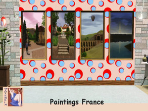 Sims 3 — ws Paintings France by watersim44 — Created for your Sims. Different Style Impressions France Base: EP05 Created