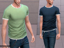Sims 4 — Layered Tees by Darte77 — - 15 swatches - Shadow and normal maps - BG compatible