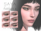 Sims 4 — SayaSims - Eyebrows N8 by SayaSims — - 30 Swatches - Female / Male - All ages - Custom Thumbnail - HQ mod