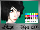 Sims 4 — Eyes N003 - Sagi6 by sagi6 — *Base game color *All ages *All genders *34 swatches