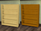 Sims 4 — ACNH Wooden Bookshelf (Empty) by Reitanna — This is the Wooden Bookshelf from Animal Crossing: New Horizons,