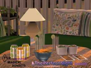 Sims 4 — The Perfect Night_kardofe_Magical sunsets 2 by kardofe — Decorations to build a perfect beach bar where you can