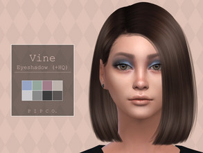 Sims 4 — Vine Eyeshadow. by Pipco — Subtle eyeshadow in 8 colors. Base Game Compatible HQ Compatible Custom Thumbnail