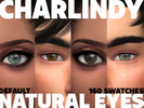 Sims 4 — Charlindy Natural Eyes Megapack (Default) V2 by Charredsky — This is version 2 of my complete megapack of all