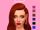 Sims 4 — Sara eyeshadow by Johanasimmer05 — - Female - 6 colors - Base game compatible - Color wheel compatible 