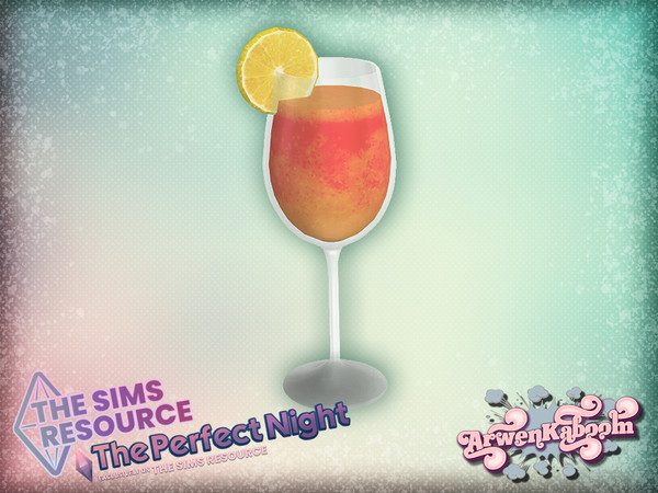Sims 4 — The Perfect Night - Lava by ArwenKaboom — Base game refreshment, no recolors. This is a static deco item. You