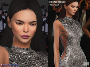 Sims 4 — The Perfect Night - Kendall Jenner Facemask by cosimetic — Hey - You can use Kendall Jenner's face mask with