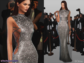 Sims 4 — The Perfect Night - Kendall Jenner Dress DO134 by DOLilac — This dress by Kendall Jenner was inspired by the Met
