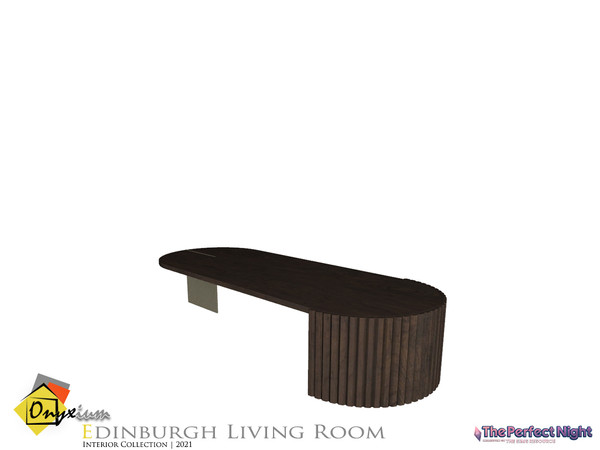 Sims 4 — The Perfect Night | Edinburgh Coffee Table by Onyxium — Onyxium@TSR Design Workshop Living Room Collection |