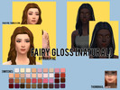 Sims 4 — RVaiiyne's FairyGloss Lips by RVaiiyne — Part of the Fairy collection, FairyGloss comes in 2 variations and 52