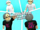Sims 4 — CallMeKevin's Cult Collection T-shirts by MissNanalolita17 — CallMeKevin's Cult Collection t-shirts, four swaps