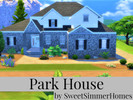 Sims 4 — Park House by SweetSimmerHomes — A large property with traditional styling. Park House is the perfect place to