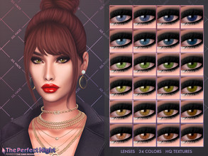 Sims 4 — [THE PERFECT NIGHT] LENSES by Jul_Haos — - CATEGORY: CUSTOM MAKEUP - COLORS: 24 - HQ TEXTURES - CUSTOM