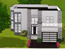 Sims 3 — The Frederick by TheSimpleSims — A modern beauty! Complete with 3 bedrooms, 3 bathrooms, and two living spaces!