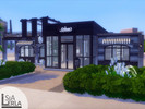 Sims 4 — Cafe-restaurant "Cozy place" - NO CC by Sialerla — Where'd I build it: Del Sol Valley - Orchid A Go