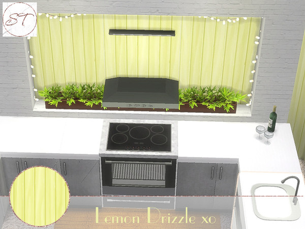 Sims 4 — Lemon Drizzle xo by SugaredTerror — The perfect colour for the days of Summer!