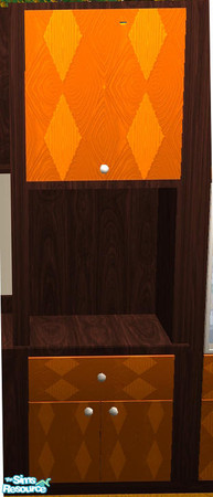 Sims 2 — Sunrise Kitchen - Tallcabinet Appliance by Cloisonne — 
