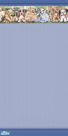 Sims 2 — We Like Puppies 1 of 6 by TSR Archive — Perfect for nurseries or for children of any age!