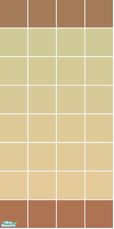 Sims 2 — Wind Tile Set - Red Wall by s00z — 