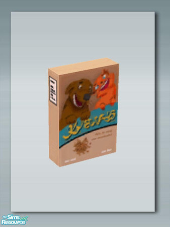Sims 2 — Pet Food Box - Mesh by Shakeshaft — Part of a set of Pet Supplies for your Sims stores or home decoration, set