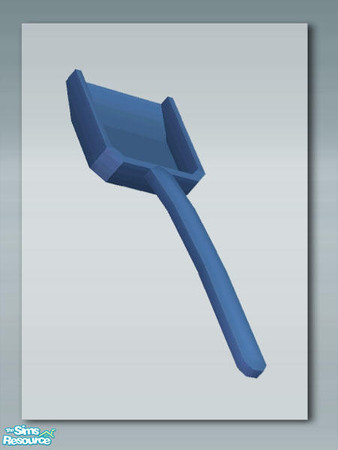 Sims 2 — Litter Scoop - Blue by Shakeshaft — Part of a set of Pet Supplies for your Sims stores or home decoration, set