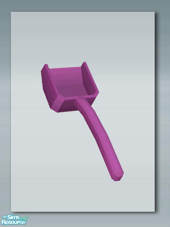 Sims 2 — Litter Scoop - Mesh by Shakeshaft — Part of a set of Pet Supplies for your Sims stores or home decoration, set