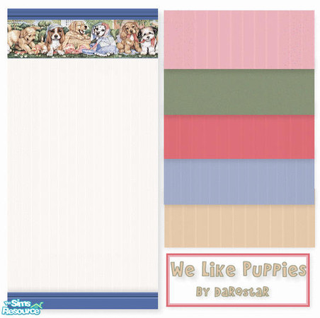 Sims 2 — We Like Puppies by TSR Archive — If cute little kittens aren't your thing, how about cute little puppies
