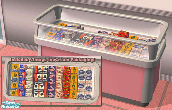 Sims 2 — Pink Chill - Pink Freezer Bin  by Shannanigan — Recolor of Maxis Freezer Bin from OFB expansion. Also includes