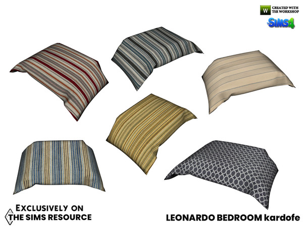 Sims 4 — Leonardo Bedroom_Blanket by kardofe — No tricks blanket to put over the bed, in six different options