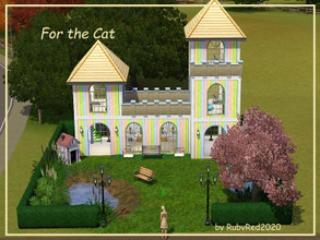 Sims 3 — For the Cat by RubyRed2020 — Even a cat needs a place for itself every now and then. Here in the Katzenburg For