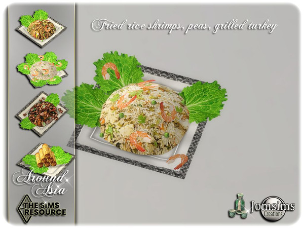 Sims 4 — around Asia fried rice3 by jomsims — around Asia fried rice3