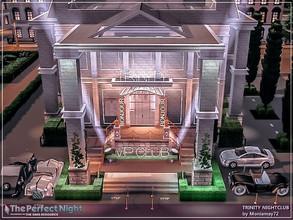 Sims 4 — The Perfect Night Trinity Vip Nightclub by Moniamay72 — I present modern and beautiful purple Vip Nightclub. The