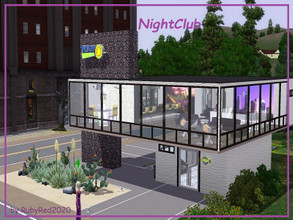 Sims 3 — NightClub by RubyRed2020 — This nightclub is not only a meeting place for stars and starlets, but also for the