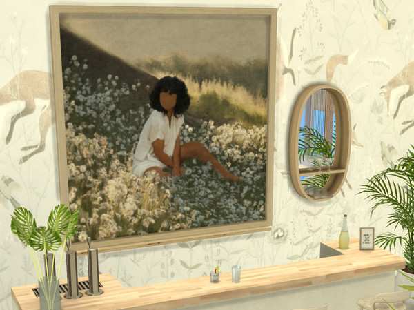 Sims 4 — African Female Artwork Series by DelicateHarmonyKitty — A set of beautiful art prints featuring women of African