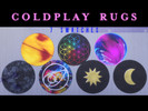 Sims 4 — Coldplay Circular Rugs by aMemeFan — Circular rugs showing various official Coldplay artwork Available in 7