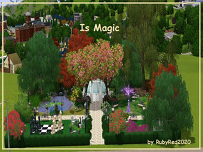 Sims 3 — Is Magic by RubyRed2020 — There is something magical about this little park. With a little luck you might see a