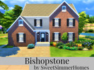 Sims 4 — Bishopstone by SweetSimmerHomes — Colonial style home Bishopstone is a gorgeous Colonial style 3bed home that is