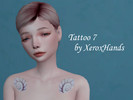 Sims 4 — Tattoo n7 by XeroxHands — All genders Teen+ HQ compatible