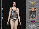 Sims 4 — Bodysuit V1 by SimsJohnSims — Bodysuit V1 The Sims 4 Base Game Teen to Elder 5 Colors