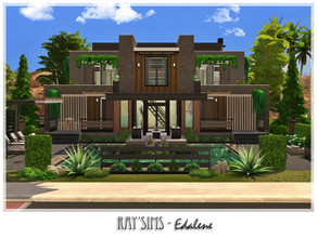 Sims 4 — Edalene by Ray_Sims — This house fully furnished and decorated, without custom content. This house has 2 bedroom