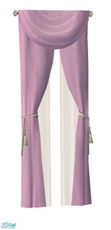 Sims 2 — drapes  by Sophel21 — recolors of cashcrafts VF Drawing Room Extras - Curtain Mesh. Set includes 10 solid