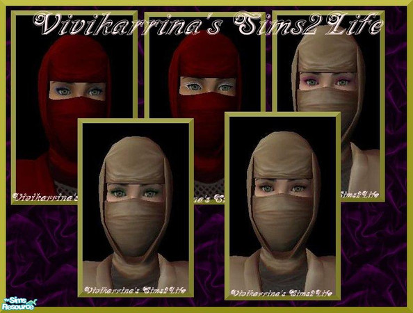 Sims 2 — Vivikry001-005EyelinerSet by xkikkokry — 5 Eyeliner in Blue, White, Pink, Green and Brown Colors. Please, Enjoy