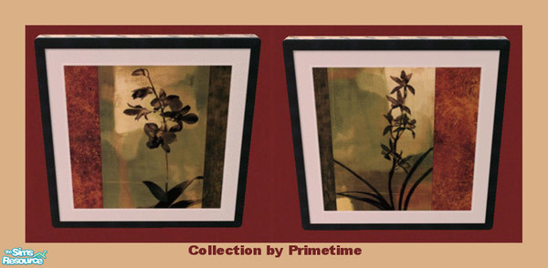 Sims 2 — PT Chris Donavan Mesmerized by Primetime024 — This collection features 2 beautiful prints all recolors of B