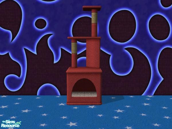 Sims 2 — Cat Condo - Red Treatment by dddrake — There's been a few of these, but I thought I would submit my few also.