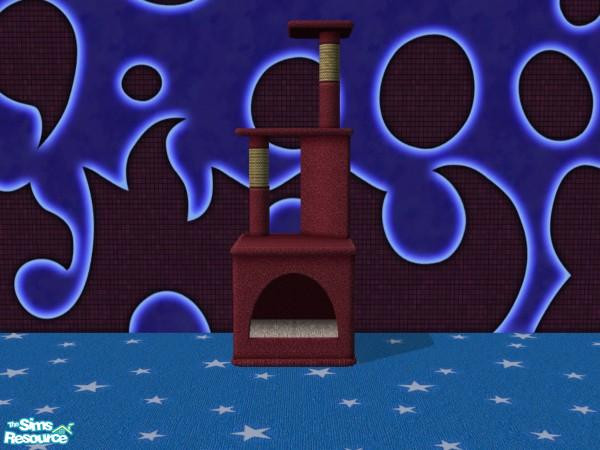 Sims 2 — Cat Condo - Crimsonia by dddrake — There's been a few of these, but I thought I would submit my few also. Hope