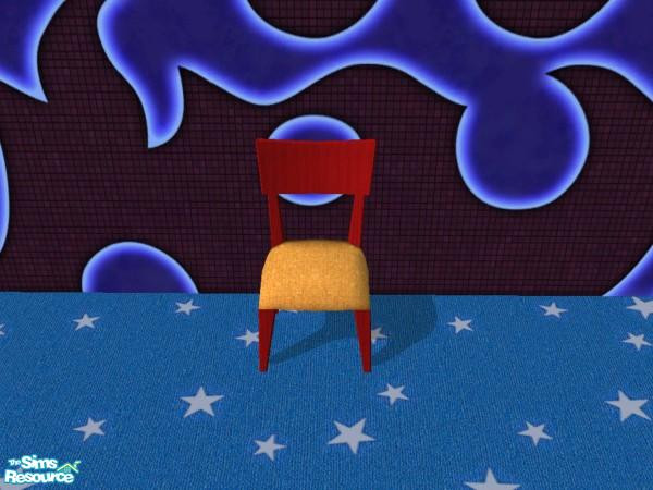 Sims 2 — Oaktowne Dining Chair by dddrake — Fools Gold