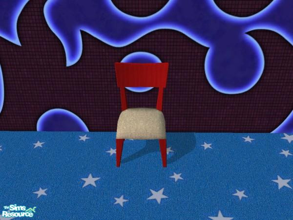 Sims 2 — Oaktowne Dining Chair by dddrake — Chinchilla