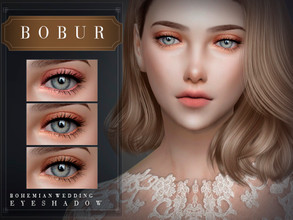 Sims 4 — Bohemian Wedding Eyeshadow by Bobur2 — Bohemian Wedding eyeshadow for female 14 colors HQ compatible I hope you