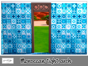 Sims 4 — Moroccan tight arch by so87g — cost: 50$ you can find it in build-arch-door. All my preview screenshots are